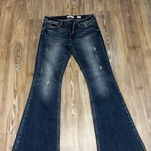 KanCan Dark Wash Flare Jeans 29x32